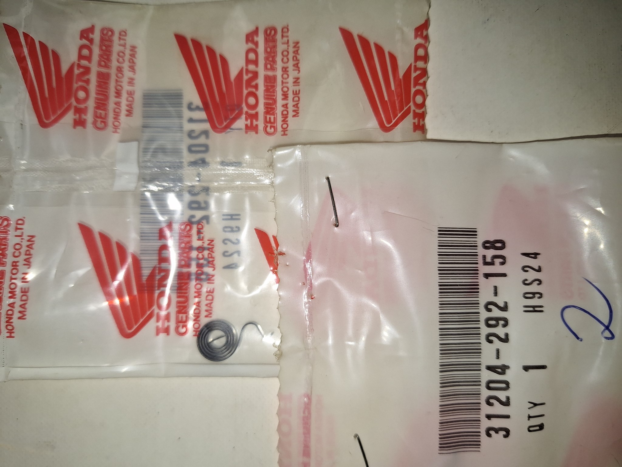 Picture of SPRING  31204-292-158  CB 450 K1 / K2 / PA